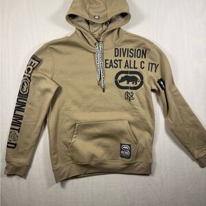 Ecko Unlimited Men's Khaki Graphic Hoodie - Division East